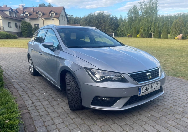 Seat Leon cena 59900 przebieg: 89000, rok produkcji 2018 z Brodnica małe 154